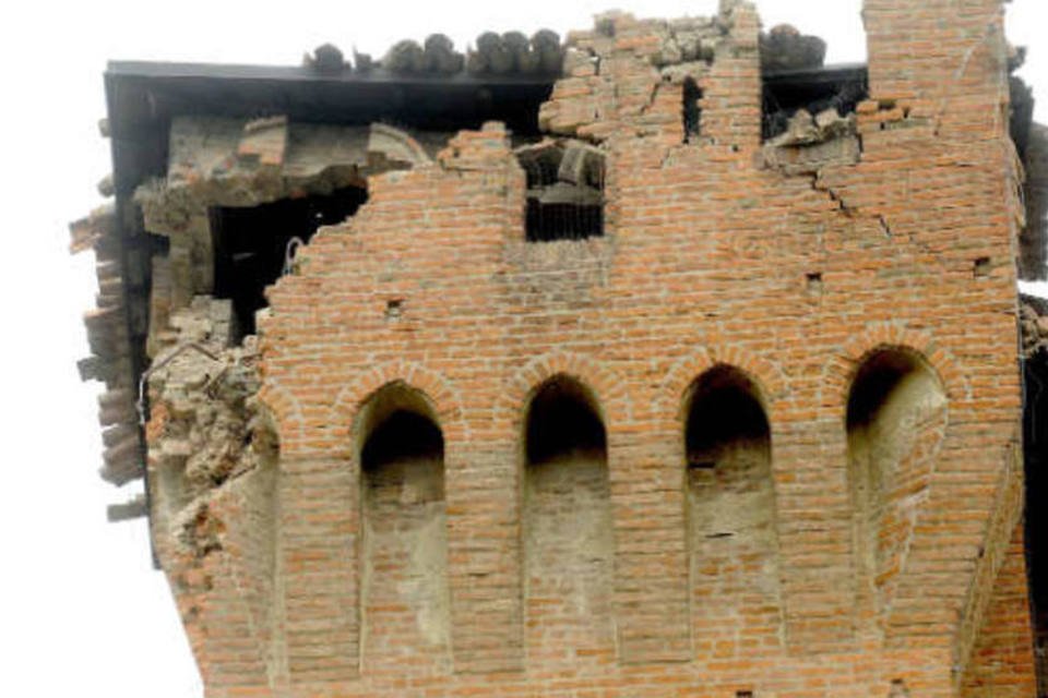 Veja as fotos do terremoto que atingiu a Itália neste domingo
