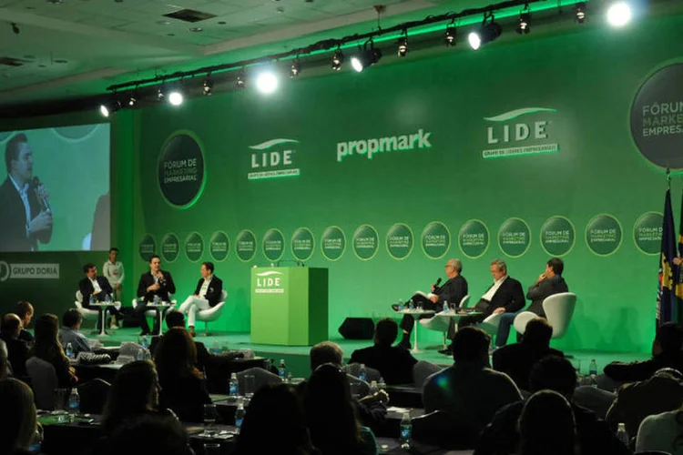 
	Edi&ccedil;&atilde;o de 2013 do F&oacute;rum de Marketing Empresarial: evento re&uacute;ne cerca de 200 l&iacute;deres do setor
 (Juan Guerra/Divulgação)