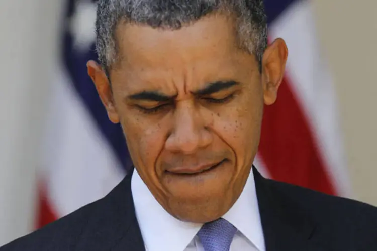 
	Barack Obama, presidente americano: Obama enfatizou&nbsp;que a batalha pelo or&ccedil;amento e o teto da d&iacute;vida em Washington n&atilde;o teve vencedores
 (Larry Downing/Reuters)