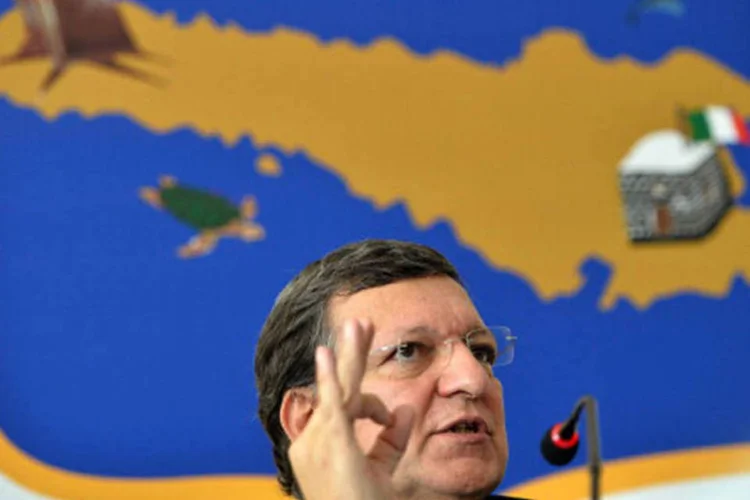 José Manuel Durão Barroso, presidente da Comissão Europeia: "problema da Itália tem que ser percebido como um problema de toda a Europa" (Getty Images)