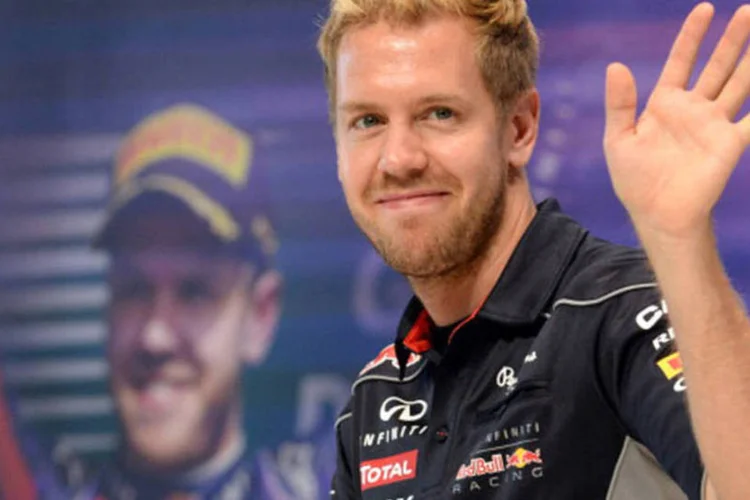 Sebastian Vettel, piloto da Red Bull: de acordo com a pesquisa, 74,7% das pessoas gostam mais de Vettel do que de Schumacher (Getty Images)