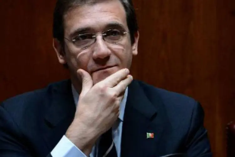 
	O primeiro-ministro de Portugal, Pedro Passos Coelho
 (Francisco Leong/AFP)