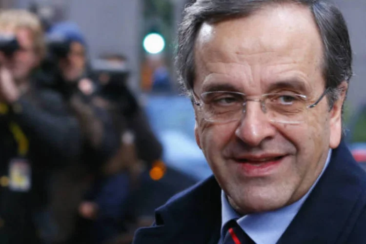 
	O primeiro-ministro da Gr&eacute;cia, Antonis Samaras
 (Yves Herman/Reuters)