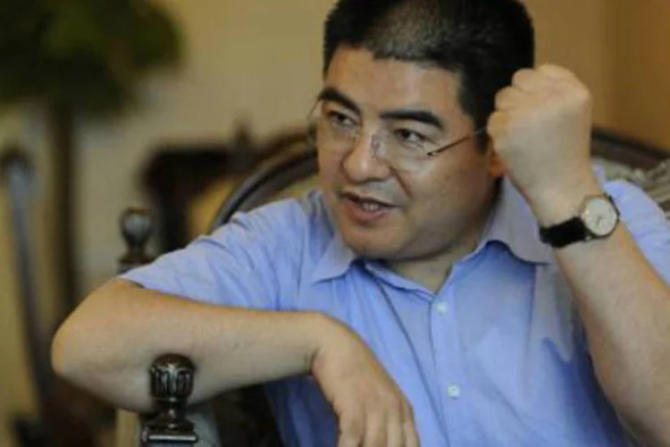 
	Chen Guangbiao: empres&aacute;rio se considera o mais influente da China
 (Peter Parks/AFP)