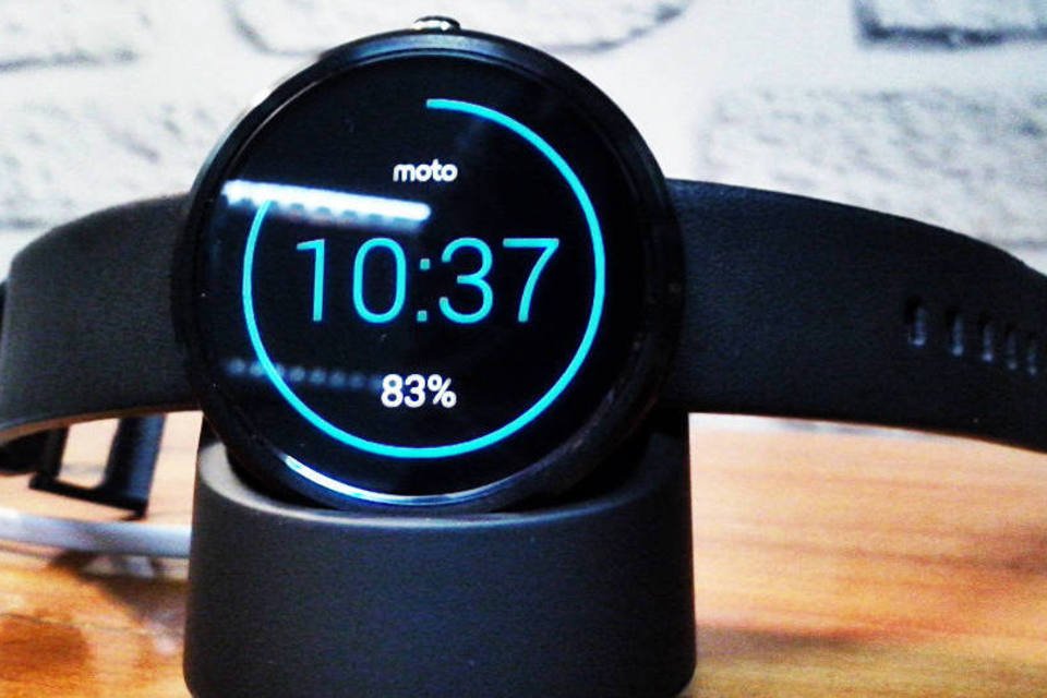 aplicativo de bússola smartwatch ui ux gui relógio de pulso