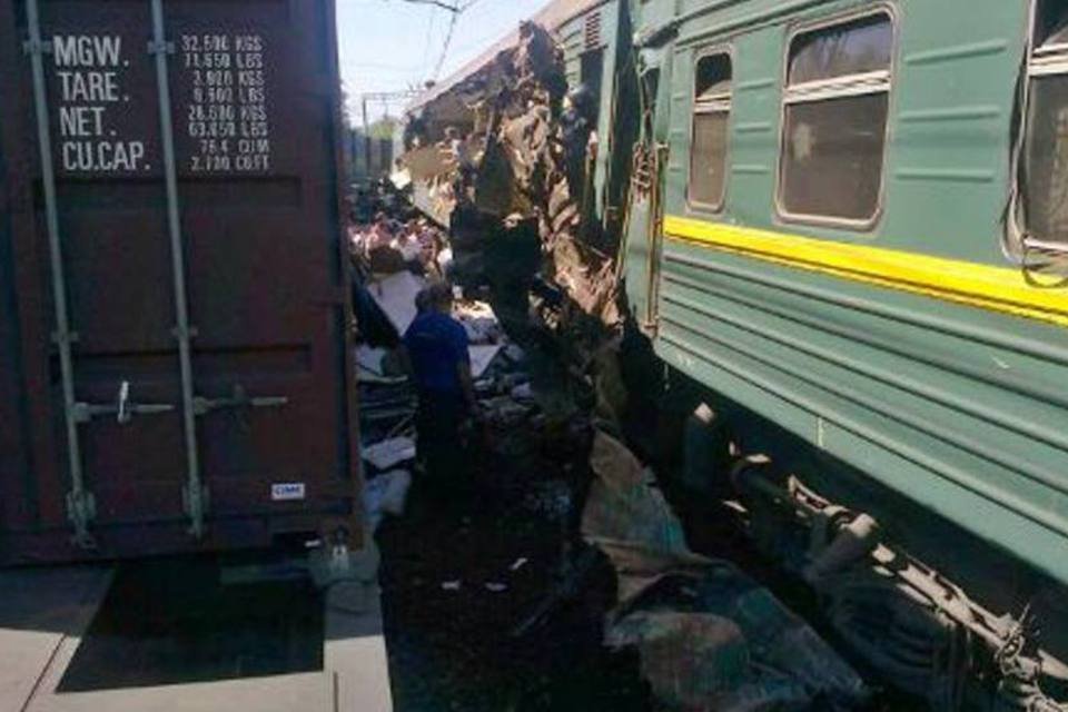 Choque de trens na região de Moscou deixa ao menos 5 mortos