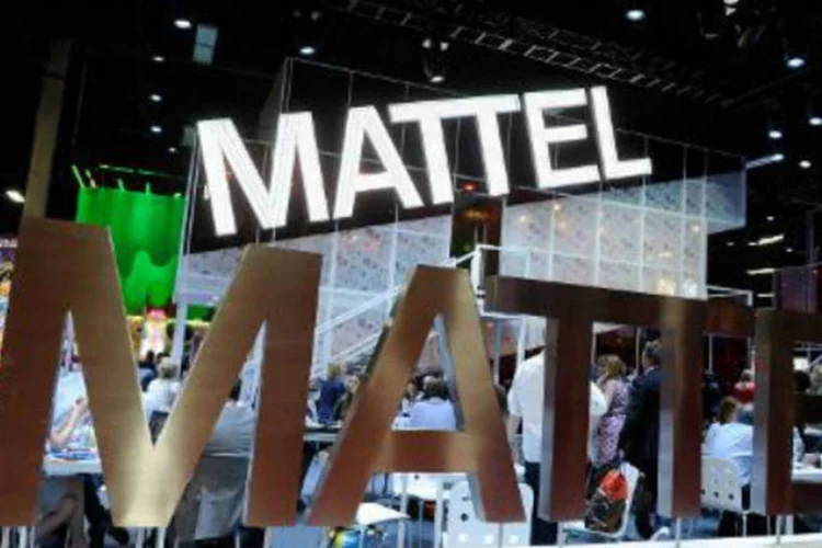 
	Vis&atilde;o geral de estande da Mattel em exposi&ccedil;&atilde;o: empresa nomeou o ex-executivo da PepsiCo Christopher Sinclair como presidente do Conselho e presidente-executivo interino
 (David Becker/AFP)