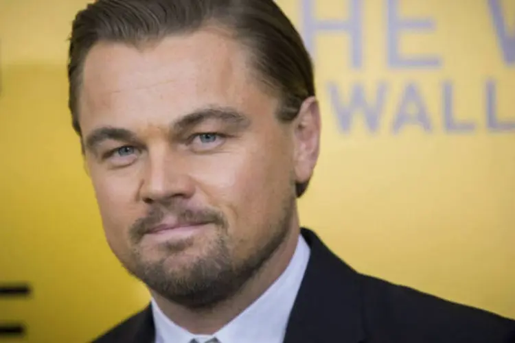 
	Leonardo DiCaprio: Leonardo DiCaprio foi escolhido o melhor ator em com&eacute;dia por &quot;O Lobo de Wall Street&quot;, em uma cerim&ocirc;nia que praticamente repetiu os vencedores do Globo de Ouro, no domingo
 (Lucas Jackson/Reuters)