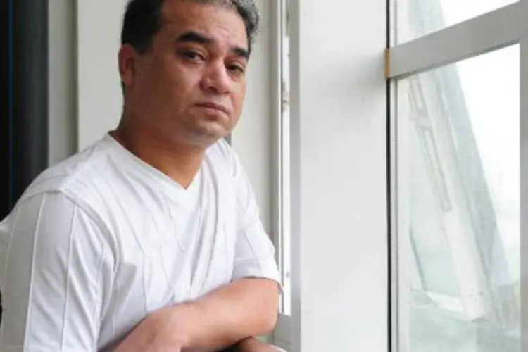 O professor universitário, blogueiro e membro da minoria muçulmana uigur, Ilham Tohti: motivos da detenção não foram esclarecidos (Frederic J. Brown/AFP)