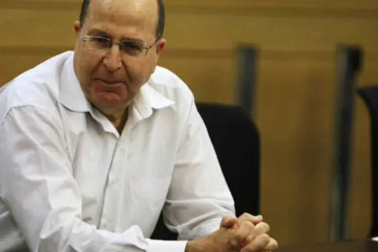 O ministro da Defesa de Israel, Moshe Yaalon: jornal israelense publicou ontem que Yaalon teria afirmado que Kerry "devia deixar em paz" Israel (Nir Elias/Reuters)