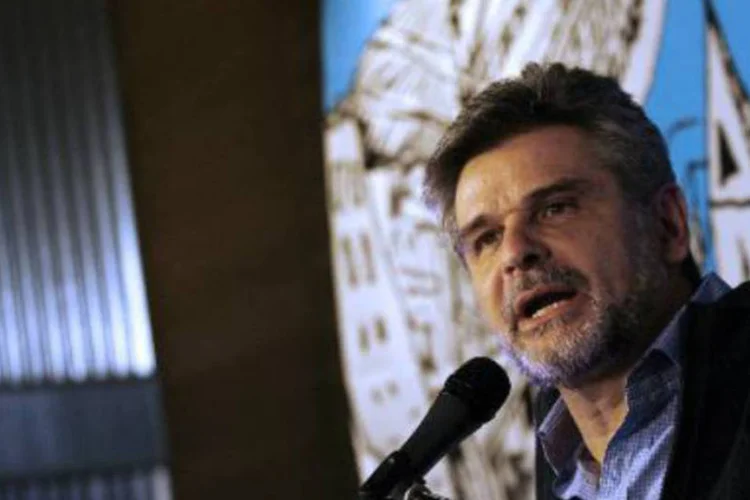 Secretário do governo argentino para as Malvinas, Daniel Filmus: "vamos aos tribunais internacionais", assegurou Filmus (Maxi Failla/AFP)