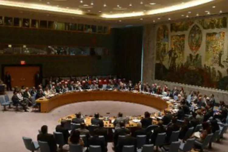 
	Reuni&atilde;o do Conselho de Seguran&ccedil;a da ONU: Jord&acirc;nia vai se juntar a Chade, Chile, Litu&acirc;nia e Nig&eacute;ria no conselho at&eacute; 31 de dezembro de 2015
 (Emmanuel Dunand/AFP)
