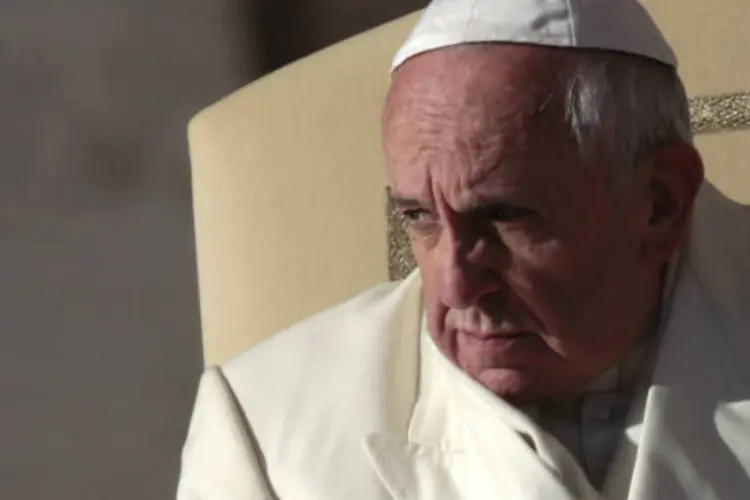 
	Papa Francisco: para o Pont&iacute;fice, h&aacute; pa&iacute;ses &quot;em que no papel garantem a liberdade e os direitos humanos&quot;
 (Tony Gentile/Reuters)