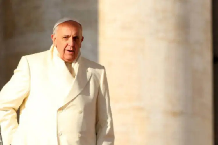 
	O papa Francisco:&quot;Eu convido at&eacute; os descrentes para desejar a paz.&quot;
 (Getty Images)