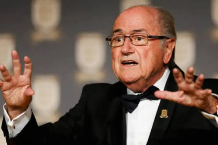 
	Irregularidades na Fifa: Blatter autorizou o pagamento a Platini de dois milh&otilde;es de francos su&iacute;&ccedil;os em 2011, sem qualquer documenta&ccedil;&atilde;o que o justifique
 (Getty Images)