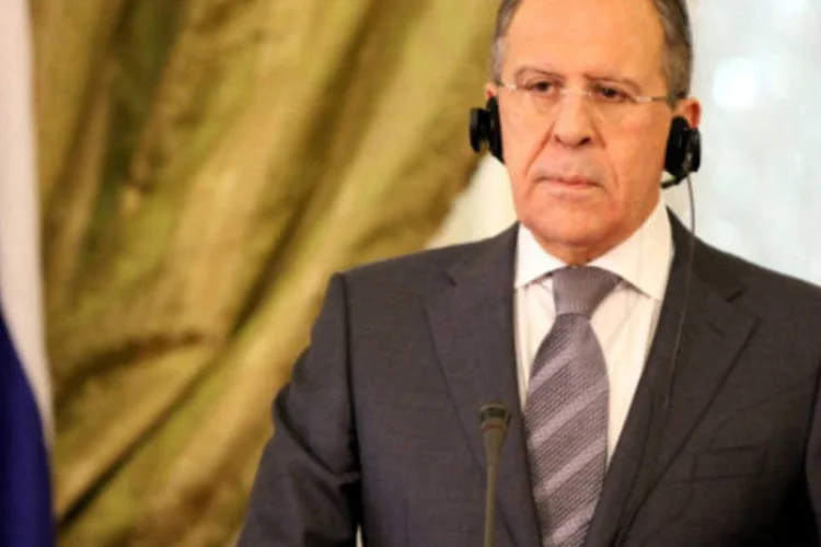 Ministro russo de Relações Exteriores, Sergei Lavrov: "são surpreendentes as contínuas tentativas de pressionar com descaramento o governo da Ucrânia", disse (Getty Images)