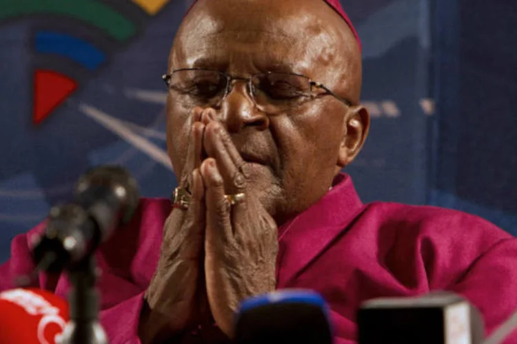 Arcebispo emérito da Cidade do Cabo, Desmond Tutu: "a exclusão mais chamativa foi a da comunidade africâner", disse (Mark Wessels/Reuters)