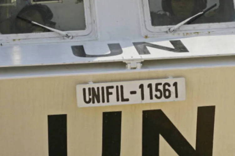 Carro da ONU em missão no Líbano: este é o maior valor que a ONU já precisou para para suas ações humanitárias (AFP/Getty Images)