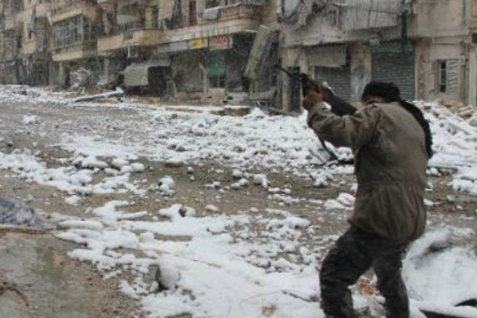 Duas crianças morrem de frio na Síria