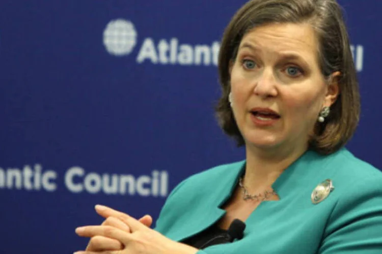 Secretária adjunta para Assuntos Europeus do Departamento de Estado americano, Victoria Nuland: "ainda existem possibilidades de salvar o futuro europeu da Ucrânia", disse  (Getty Images)