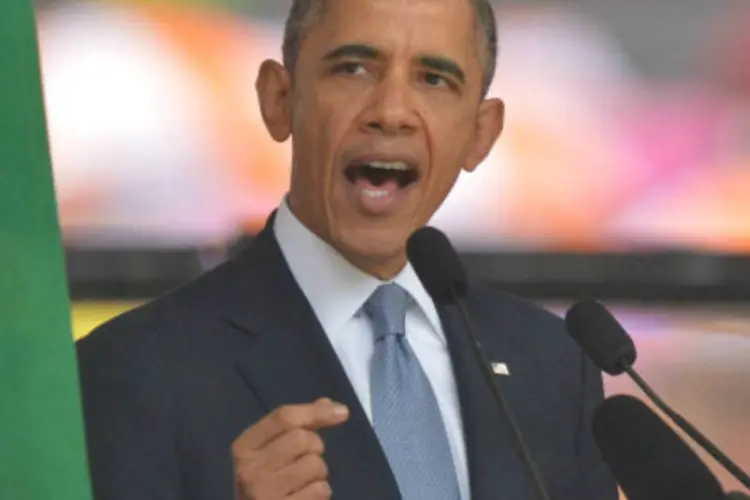 
	Barack Obama: &quot;Quero pedir aos membros do Congresso que realmente aprovem um or&ccedil;amento com base neste acordo para que eu possa sancion&aacute;-lo&quot;
 (Getty Images)