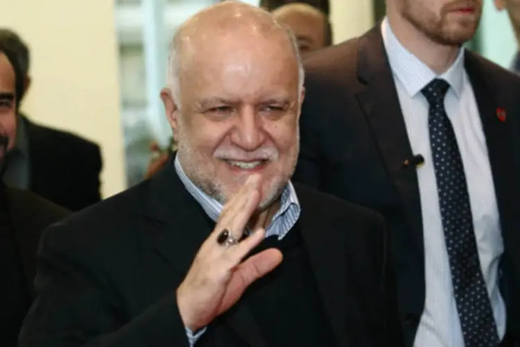 O ministro do Petróleo do Irã, Bijam Namdar Zangeneh: "estamos falando com algumas companhias internacionais para o período após as sanções", disse (Heinz-Peter Bader/Reuters)