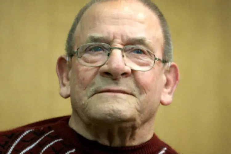 O ex-oficial da SS alemã Heinrich Boere: justiça alemã o declarou culpado em 2010 pelos assassinatos de três civis (Getty Images)