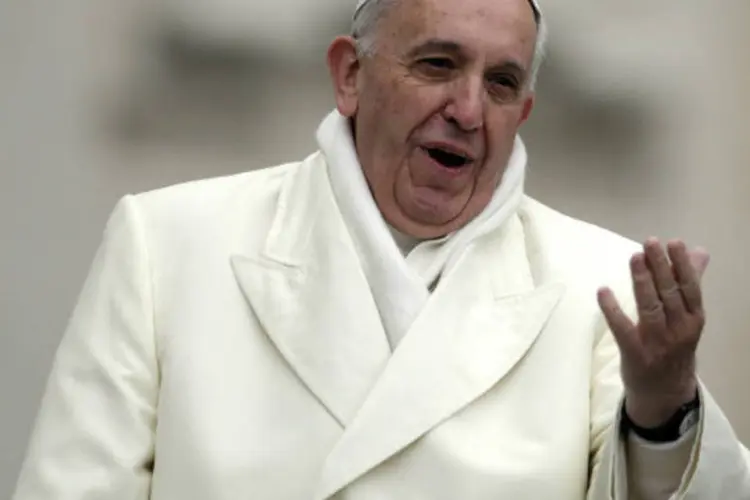 
	Papa Francisco: &quot;santidade, venha tomar um caf&eacute; conosco&quot;, diz correspond&ecirc;ncia
 (Max Rossi/Reuters)