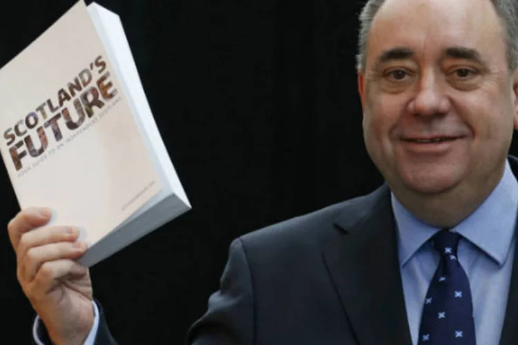 Primeiro-ministro da Escócia, Alex Salmond: Livro Branco é um documento com os planos para uma possível separação entre Escócia e Reino Unido (Russell Cheyne/Reuters)