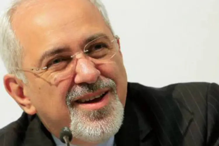 O ministro iraniano das Relações Exteriores, Mohammad Javad Zarif: "estrutura do programa nuclear do Irã foi preservada", disse (Alexander Klein/AFP)