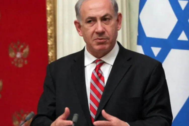 Benjamin Netanyahu, premier, israelense: de acordo com pesquisa, 76,4% não creem que, após qualquer acordo, o Irã acabará seu programa atômico (Getty Images)