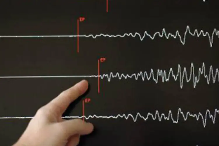 Centro geológico: não foram divulgadas informações iniciais de danos ou vítimas (Frederick Florin/AFP)
