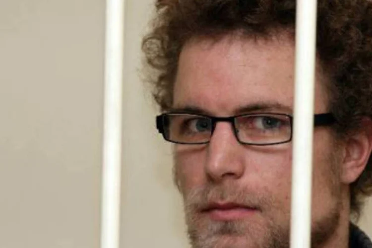 O ativista suíço do Greenpeace Marco Weber: decisão foi tomada na noite de quarta (Igor Podgorny/AFP)