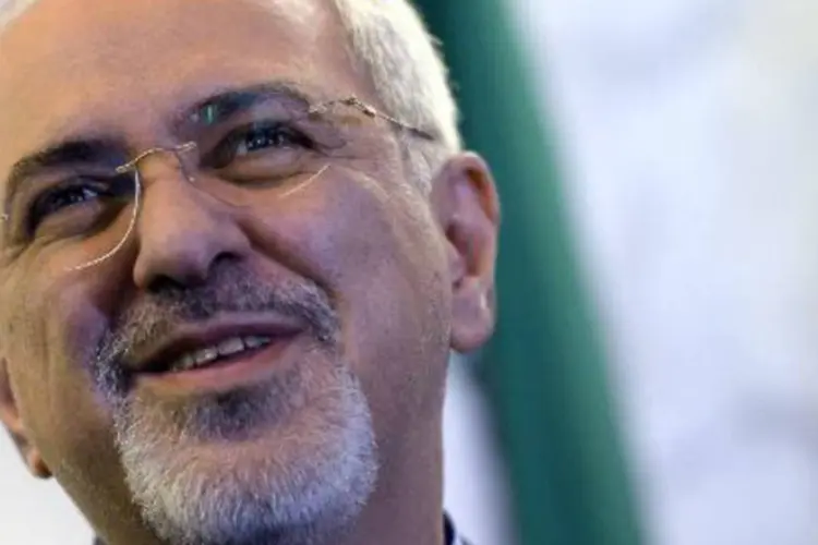 O ministro iraniano das Relações Exteriores, Mohammad Javad Zarif: grandes potências e o Irã se reunirão para alcançar acordo sobre programa nuclear (Andreas Solaro/AFP)