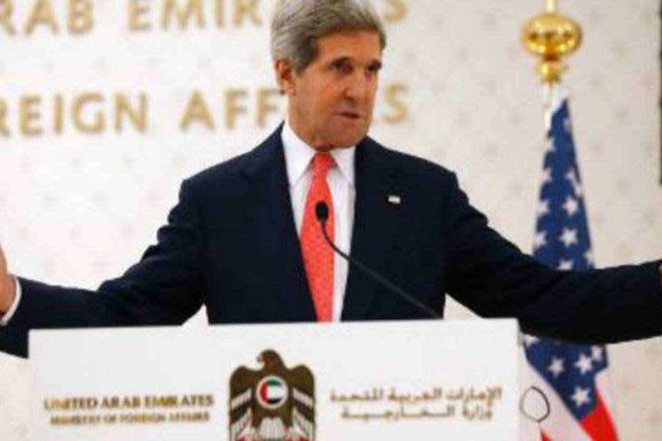 Kerry nega viagem a Israel esta semana