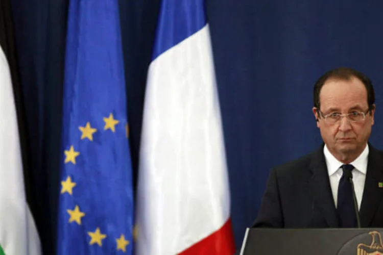 Presidente francês, François Hollande: política de assentamentos complica negociações, disse Hollande (Mohamad Torokman/Reuters)