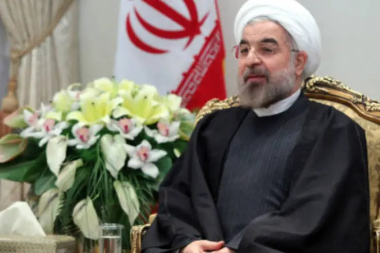 O presidente iraniano, Hassan Rohani: clérigo moderado afirmou que elaboraria um programa para atacar os males econômicos do país, como a inflação disparada (Getty Images)