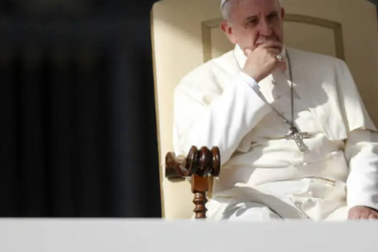 
	Papa Francisco: &quot;[Suborno] Come&ccedil;a com um envelope e, depois, &eacute; como a droga&quot;, criticou
 (Alessandro Bianchi/Reuters)