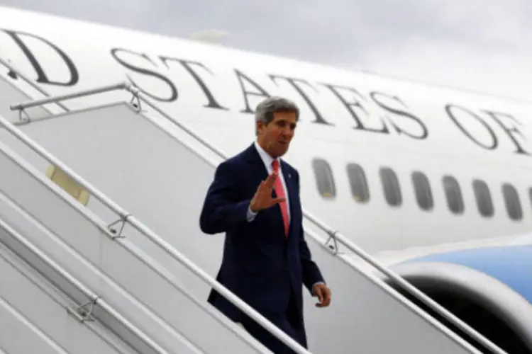 Secretário de Estado americano, John Kerry: espera-se que conversas terminem hoje com um acordo preliminar sobre o programa nuclear iraniano (Getty Images)