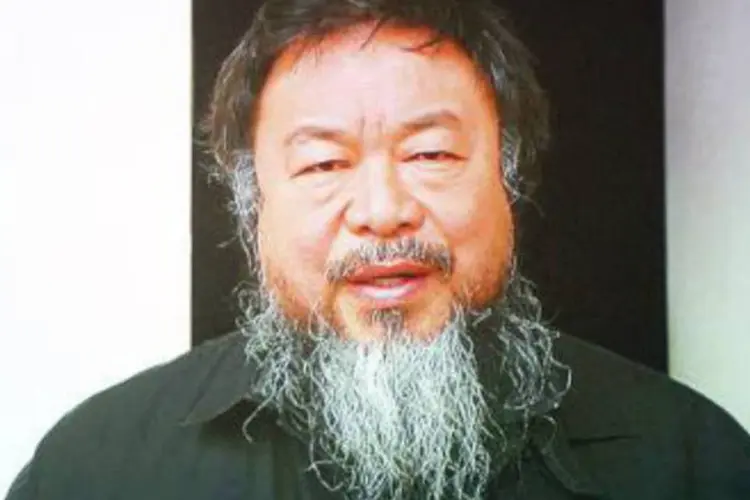 O artista chinês Ai Weiwei: "espero que isso possa dar uma certa ideia da forma com que as autoridades podem limitar a liberdade de expressão", disse (Robert Vos/AFP)