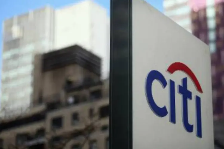 O banco americano Citigroup: banco "recebeu as demandas de informação e coopera com as autoridades", afirma documento (Mario Tama/AFP)