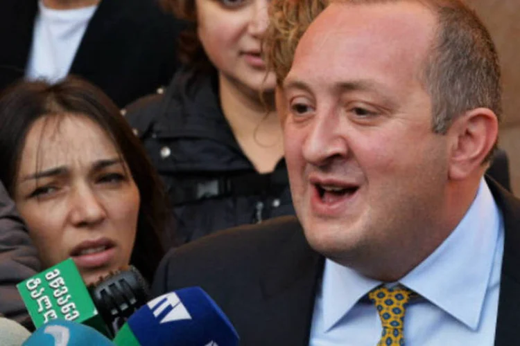 O presidente eleito da Geórgia, Giorgi Margvelashvili: "UE felicita o presidente eleito e a Geórgia no que pareceu ser uma eleição bem administrada", disse porta-voz  (Getty Images)