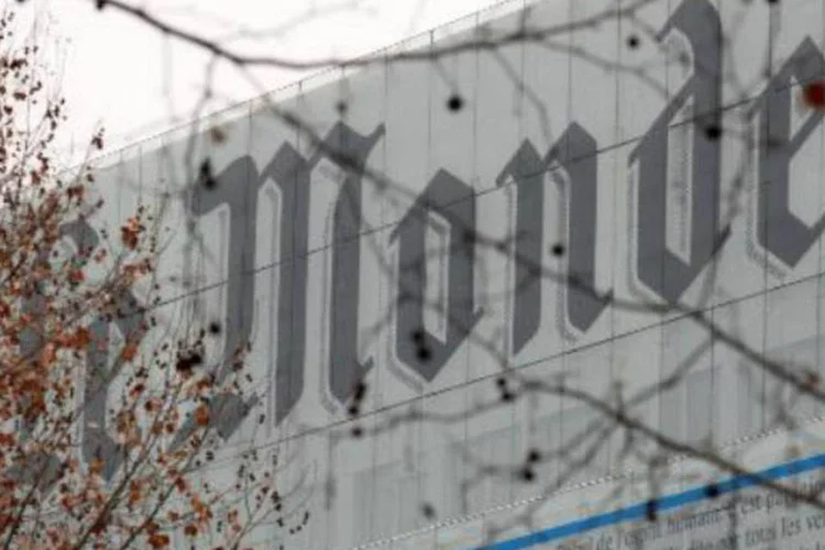 Sede do jornal francês Le Monde: diretor dos serviços de inteligência dos EUA afirmou que informações do Le Monde continham informações inexatas (Francois Guillot/AFP)