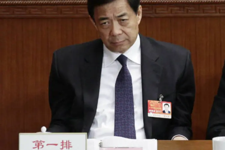 O ex-dirigente chinês Bo Xilai: Tribunal Popular Supremo de Shandong deverá manter a prisão perpétua contra Bo (Jason Lee/Reuters)