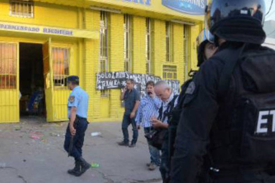 Saques em província argentina deixam um morto