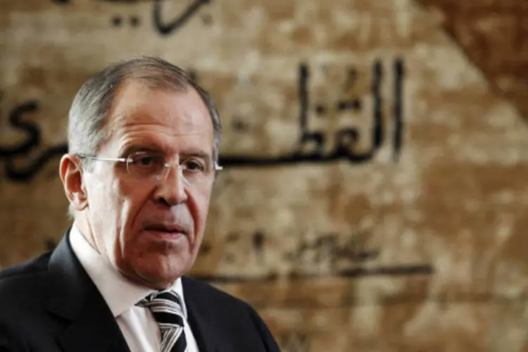 O ministro das Relações Exteriores russo, Sergei Lavrov: "queríamos que a conferência tivesse começado antes, mas antes tarde do que nunca", disse (Amr Abdallah Dalsh/Files/Reuters)