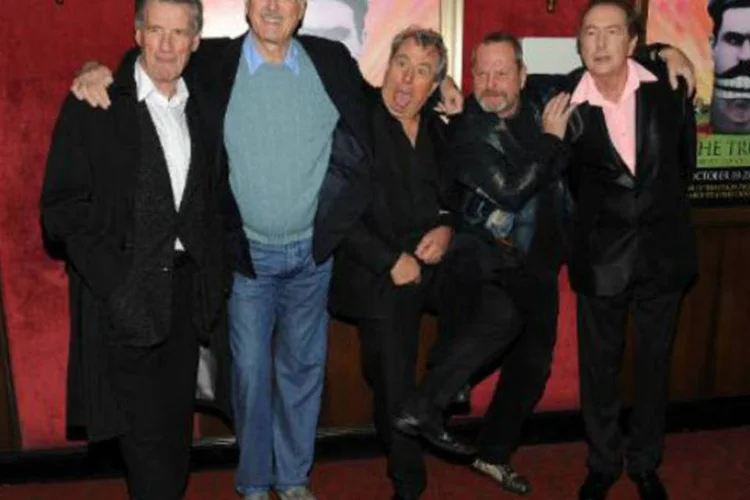 Humoristas do grupo britânico Monty Python: "nós estamos nos reunindo e criando um show - é real", disse grupo (Jason Kempin/AFP)