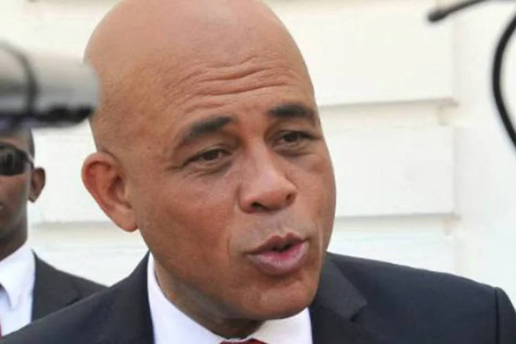 
	Michel Martelly: o presidente negou as acusa&ccedil;&otilde;es de que se empenhou para que os acordos fracassassem para governar por decreto diante um parlamento que lhe &eacute; hostil
 (Thony Belizaire/AFP)