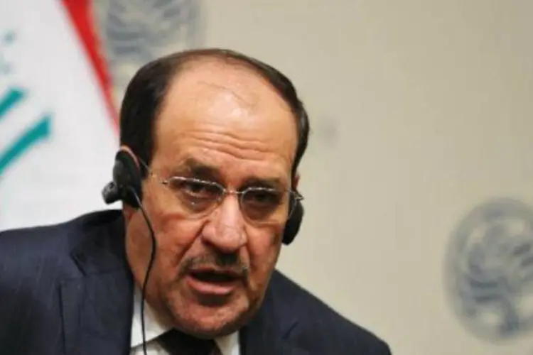 
	Nuri al-Maliki: n&atilde;o se sabe se a decis&atilde;o conta com o sinal verde de Maliki
 (Mandel Ngan/AFP)