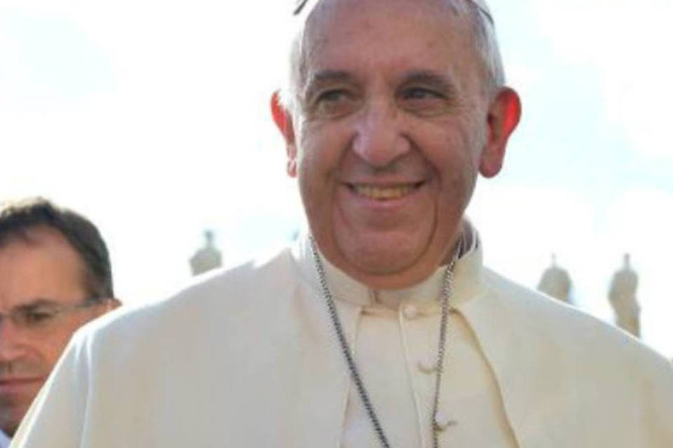 Papa diz que não imagina um cristão que não sorria